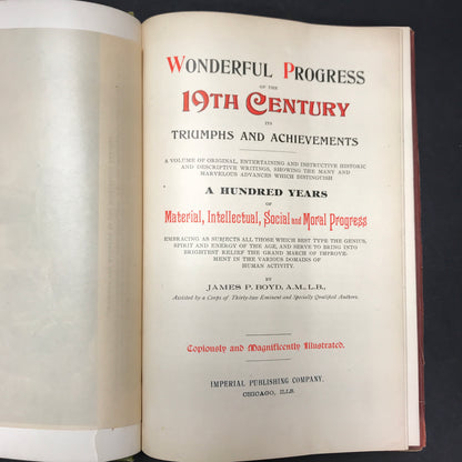 Wonderful Progress of the 19th Century - Illustrated - 1901 - Salesman's Dummy