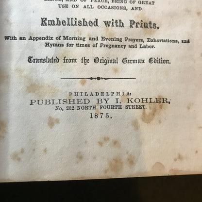 Daily Handbook for Days of Rejoicing and of Sorrow - John Frederick Stark - 1875