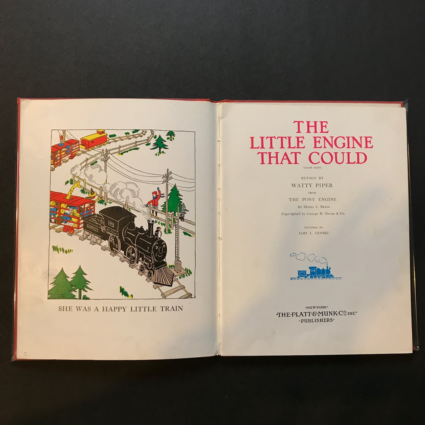 The Little Engine That Could - Watty Piper - C Variant - Early Printing - 1930