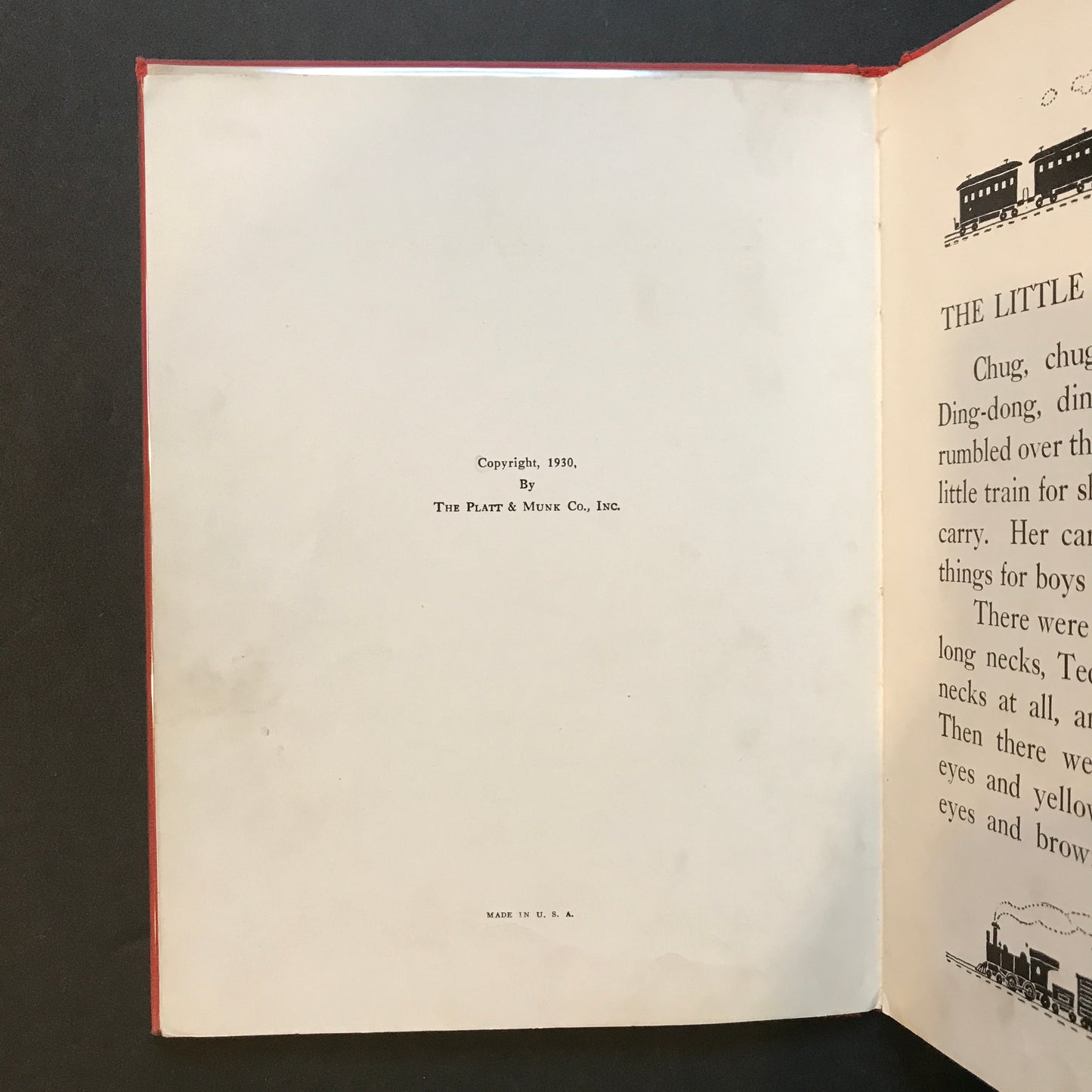 The Little Engine That Could - Watty Piper - C Variant - Early Printing - 1930