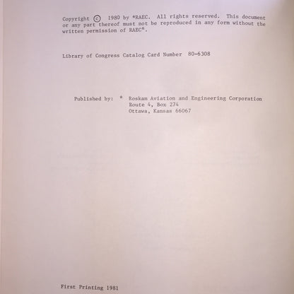Airplane Aerodynamics and Performance - Chuan-Tau Edward Lan and Jan Roskam - First Edition - 1981