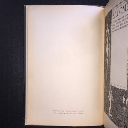 Salomé - Oscar Wilde - Very Scarce Dust Jacket - 1930