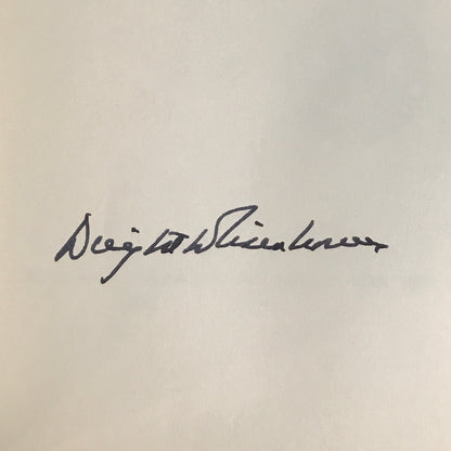 Waging Peace: 1956-1961 - Dwight D. Eisenhower - Signed - 1st Edition - #396/1,434 - 1965