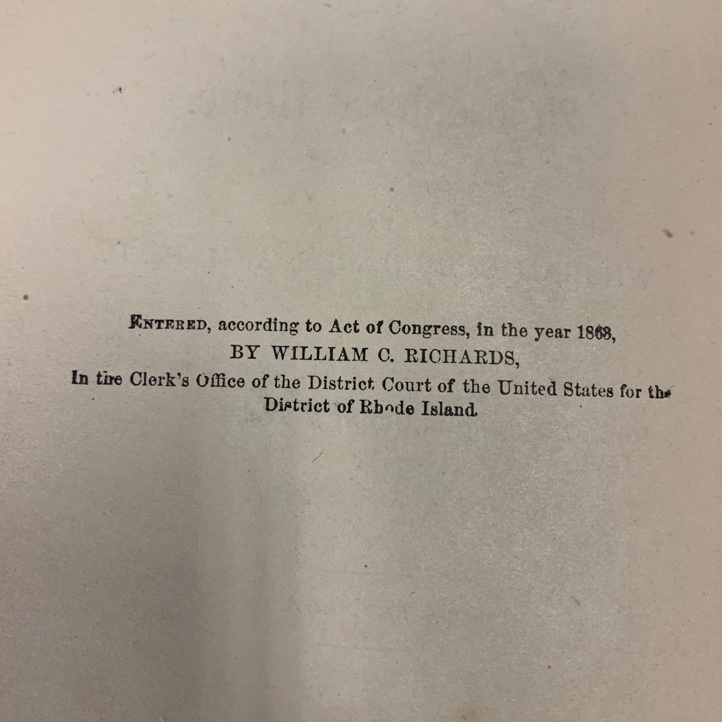 Harry's Vacation or Philosophy  at Home - William C. Richards - 1868