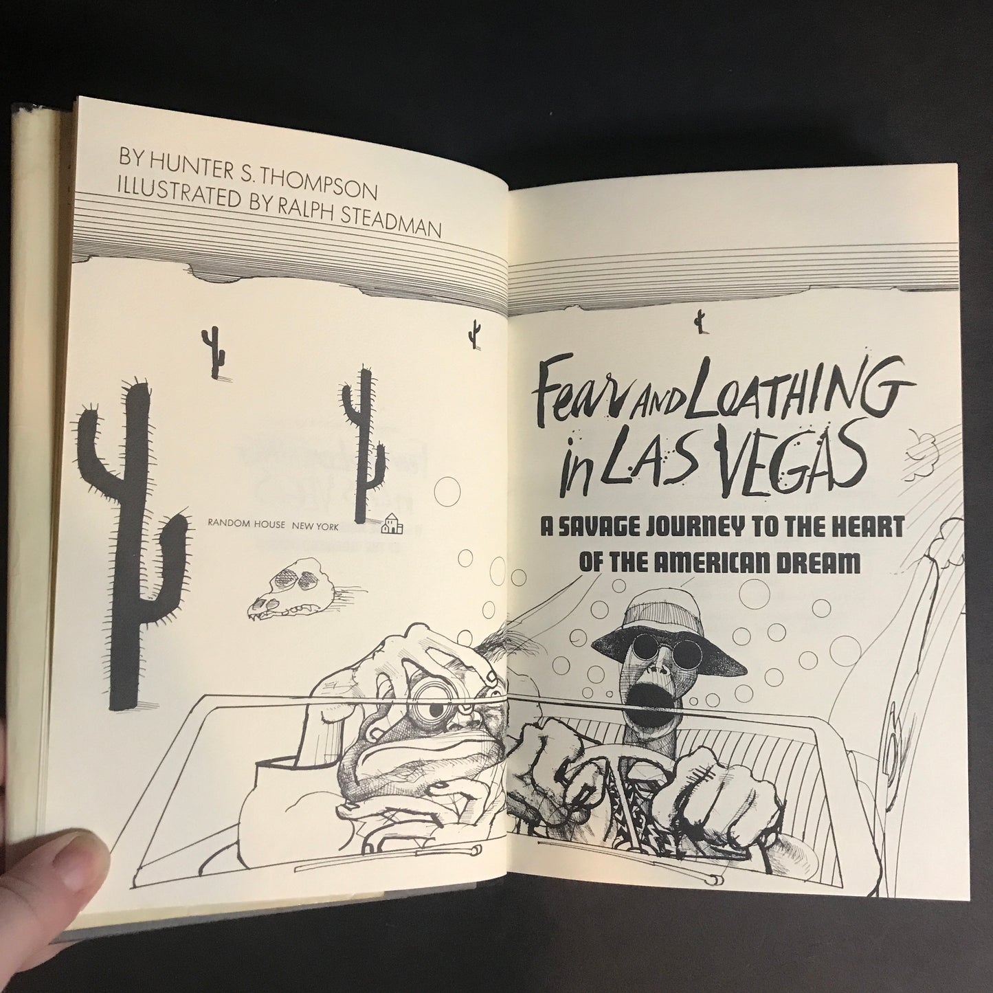 Fear and Loathing in Las Vegas - Hunter S. Thompson - 1st Edition - 1971