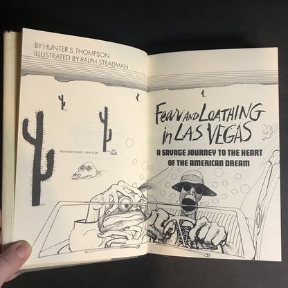 Fear and Loathing in Las Vegas - Hunter S. Thompson - 1st Edition - 1971