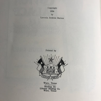 The Texas Cotton Palace - Lavonia Jenkins Barnes - Inscribed - 1964