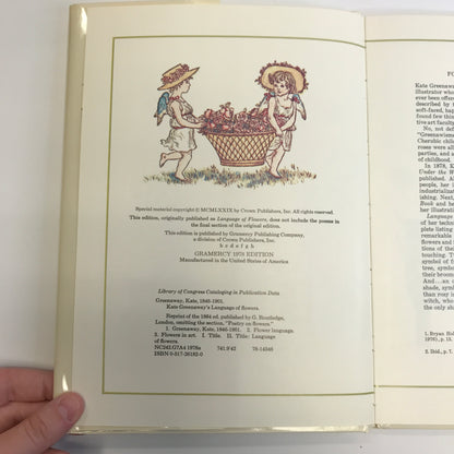 Language of Flowers - Kate Greenway - 1979