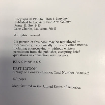 Images of Louisiana - Signed - 1st Edition - 1988