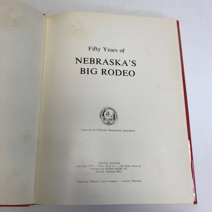 50 Years of Nebraska's Big Rodeo - Limited Edition - 1975
