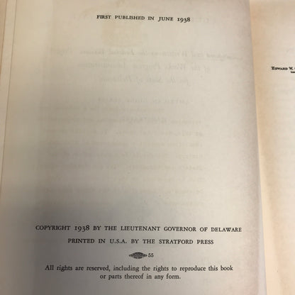 Delaware: The American Guide Series - 1938