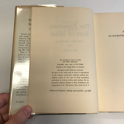 The Passionate State of Mind - Eric Hoffer - 1955