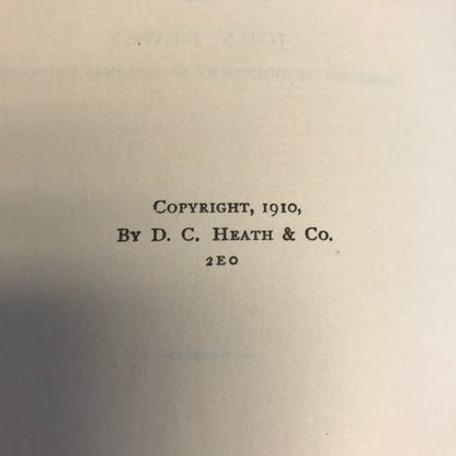 How We Think - John Dewey - 1st Edition - Philosophy - 1910