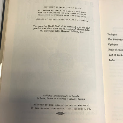 Dialogues of Alfred North Whitehead - Luicen Price - 1954
