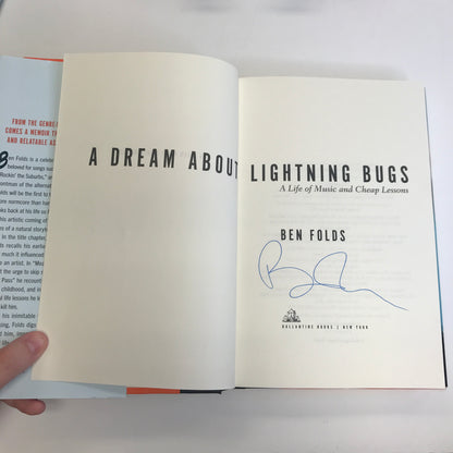 A Dream About Lightning Bugs - Ben Folds - Signed - 2019