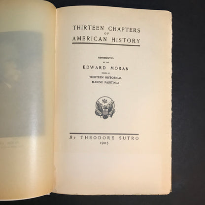 Thirteen Historical Marine Paintings - Theodore Sutro - 1905