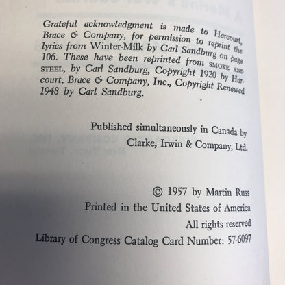 The Last Parallel - Martin Russ - 2nd Print - 1957
