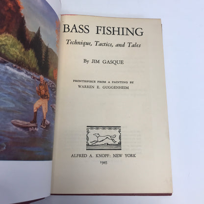 Bass Fishing - Jim Gasque - 2nd Printing - 1945