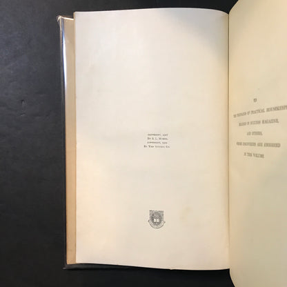 Household Discoveries and Mrs. Curtis's Cook Book - Sidney Morse and Isabel Gorden Curtis - 1909
