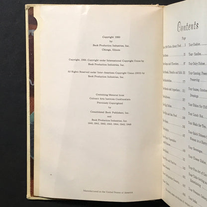 The Encyclopedic Cook Book - Various - 1950