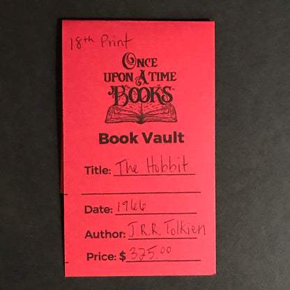 The Hobbit - J. R. R. Tolkien - 18th Print - 1966