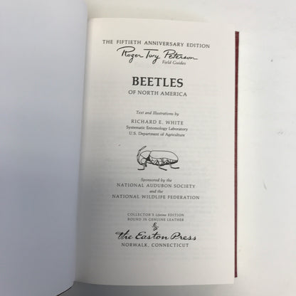 Beetles - Richard E. White - Roger Terry Peterson Field Guides - Easton Press - 1985