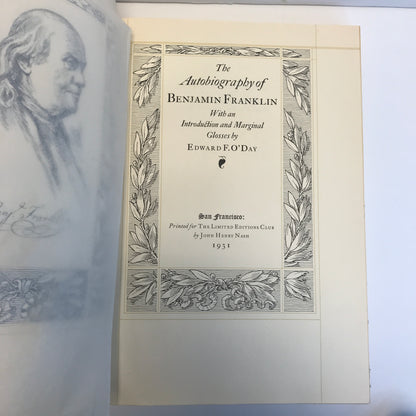 The Autobiography of Benjamin Franklin - Benjamin Franklin - 1931