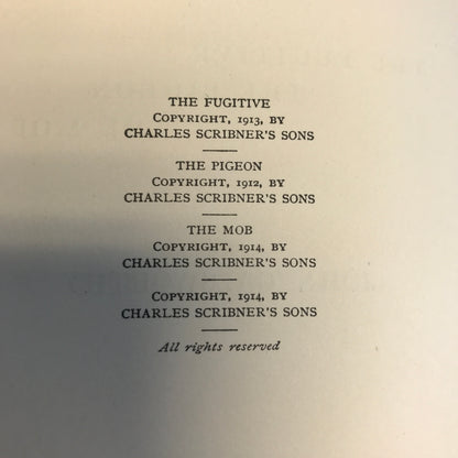 Plays - Third Series - John Galsworthy - 1914