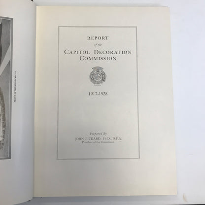 The Missouri State Capitol - John Pickard - Signed - 1928