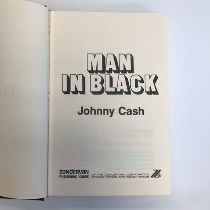 Man in Black - Johnny Cash - 1st Edition - 1975