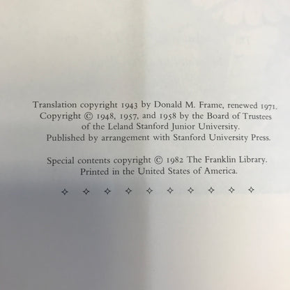 Twenty-Nine Essays - Michel de Montaigne - Franklin Library - 1982