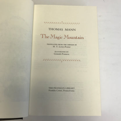 The Magic Mountain - Thomas Mann - Franklin Library - 1981