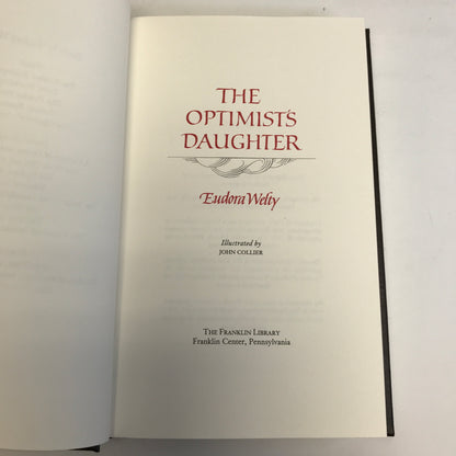 The Optimist's Daughter - Eudora Welty - Franklin Library - 1985