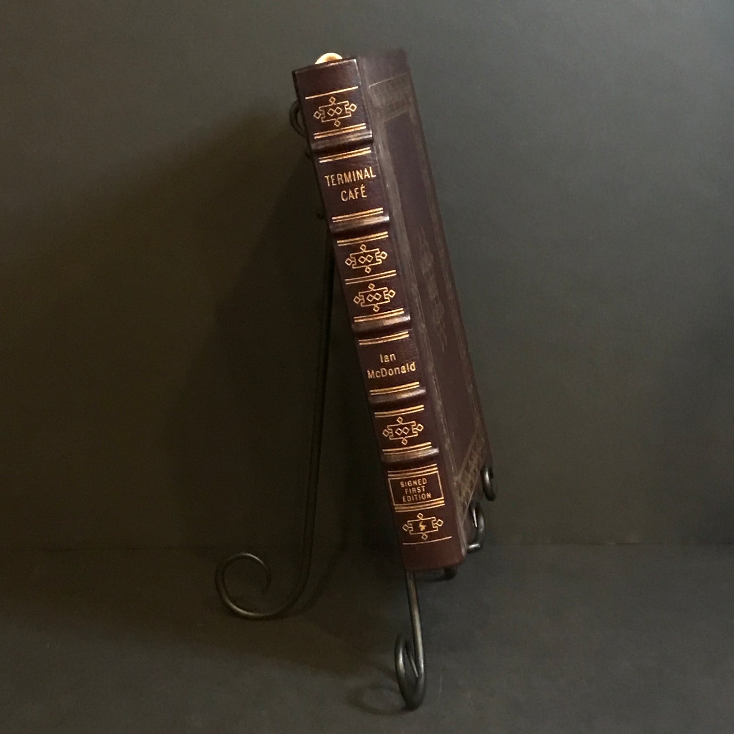Terminal Café - Ian McDonald - Signed - 1st Edition - Easton Press - 1994