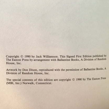 Mazeway - Jack Williamson - Signed - 1st Edition - Easton Press - 1990