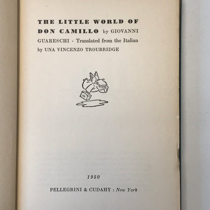 The Little World of Don Camillo - Giovanni Guareschi - 1950 - 1st Edition