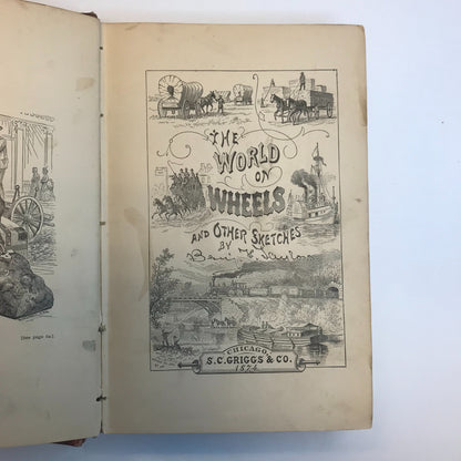 The World on Wheels - Illustrated - page 23 is loose - 1874