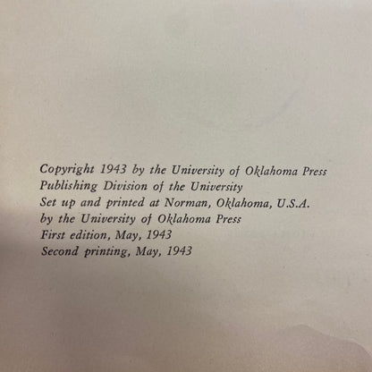Tulsa: From Creek Town to Oil Capital - Angle Debo - Ex-Library - 1943