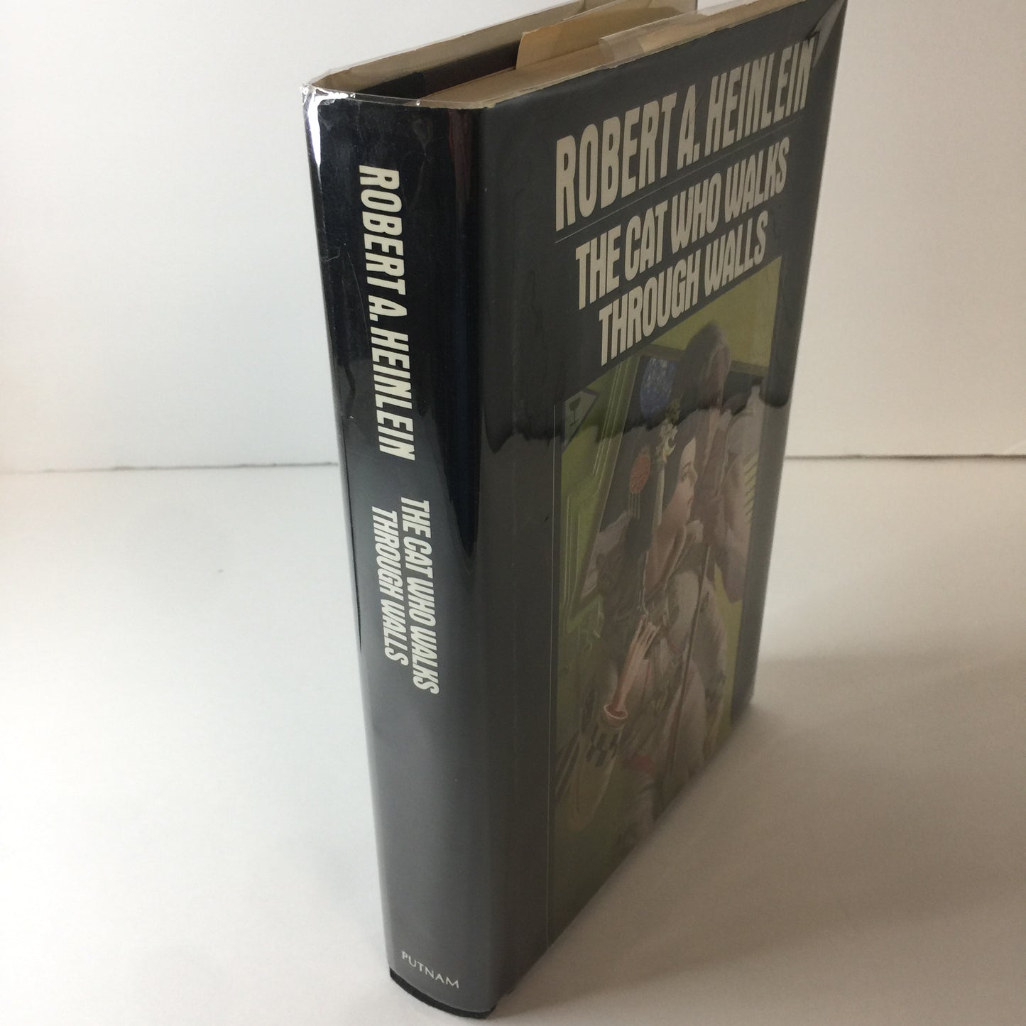 The Cat Who Walks Through Walls - Robert A. Heinlein - 1st Edition - 1985