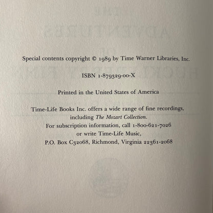 The Adventures of Huckleberry Finn - Mark Twain - 1989