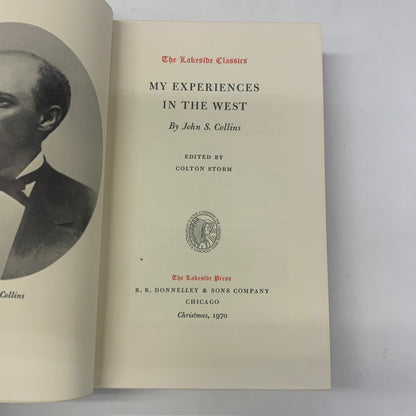 My Experiences in the West - John S. Collins - 1970