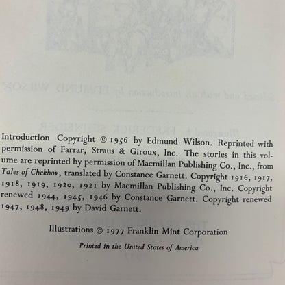 Peasants and Other Stories - Anton Chekhov - Franklin Library - 1977