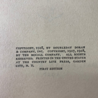 The Plains of Abraham - James Oliver Curwood - 1st Edition - 1928