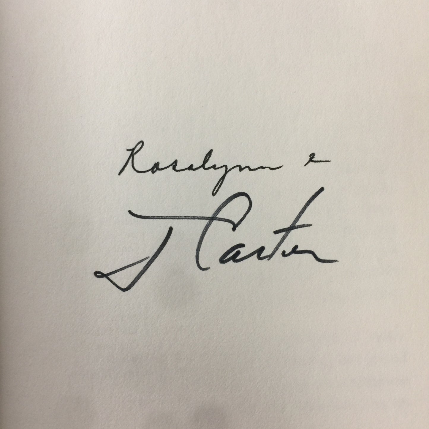Everything to Gain - Signed - Jimmy and Rosalynn Carter - 2 Signatures - 1987