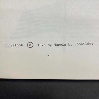 Jasper City Hometown, USA - Marvin L. VanGilder - 1976