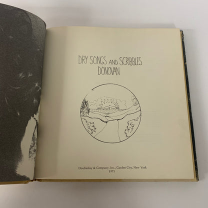 Dry Songs and Scribbles - Donovan Leitch - 1st Edition - 1971