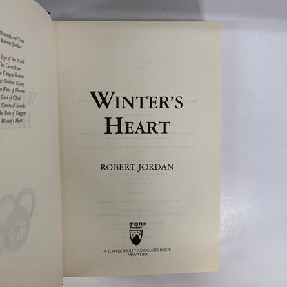 Winter’s Heart - Robert Jordan - 1st Edition - 2000