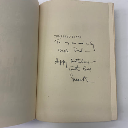 Tempered Blade - Monte Barret - Signed - Limited Edition - 1946