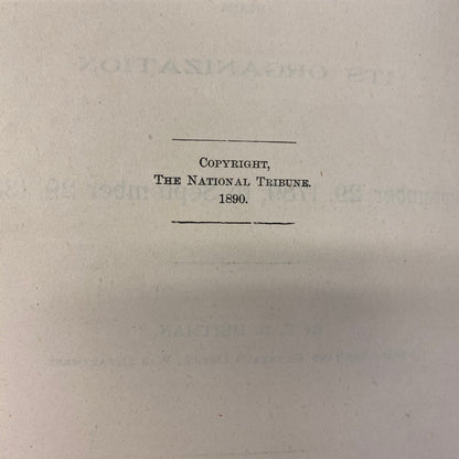 Historical Register of the U. S. Army from its Organization -  F. B. Heitman - 1889