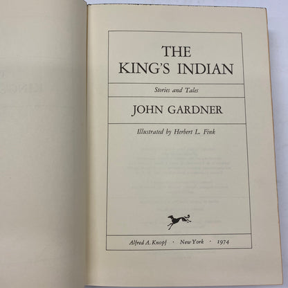 The King’s Indian - John Gardner - 1st Edition - 1974